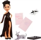 Кукла Bratz x Kylie Jenner Night Fashion Doll Pet Dog - Братц х Кайли Дженнер Кукла «Ночная мода» с домашней собакой (588115C3) - MGA Entertainment, США - изображение 6
