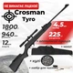 Пневматическая винтовка Crosman Tyro с оптическим прицелом с чехлом с набором для чистки с пулями - изображение 1