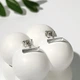 Серьги минимализм нержавеющая сталь Xuping Сережки линии пусеты TTM&nbsp;Stainless Steel Серьги геометрия линии - изображение 1