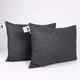 Подушка MirSon №0111 Сolor Fun Line 17-0611 Stripe Black Thinsulate средняя 50x70 см (2200010863437) - изображение 5