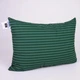 Подушка MirSon №0106 Сolor Fun Line 17-0612 Stripe Emerald Шерсть средняя 50x70 см (2200010864519) - изображение 2
