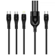 Кабель USB 2.0 AM to Lightning + Micro 5P + Type-C 1.2m 3.0A ColorWay [94151] - зображення 3