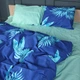 Простынь MirSon King Size 220x240 см 17-0758 Serene Foliage Бязь (2200010935486) - изображение 2