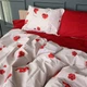 Простынь MirSon King Size 220x240 см 17-0754 Scarlet Poppies Бязь (2200010933222) - изображение 3