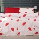 Простынь MirSon двуспальная 180x220 см 17-0754 Scarlet Poppies Ranforce Elite (2200010933635) - изображение 2