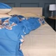 Простынь MirSon двуспальная 180x220 см 17-0757 Leafy Dreams Ranforce Elite (2200010935325) - изображение 1