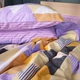 Наволочка MirSon Ranforce Elite 17-0764 Violet triangles 45х45 см (2200010938692) - изображение 1