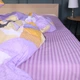 Наволочка MirSon Ranforce Elite 17-0764 Violet triangles 40х60 см (2200010938647) - изображение 3