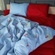 Простынь MirSon King Size 220x240 см 17-0751 Flame red Бязь (2200010931525) - изображение 2