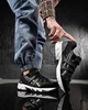 Стильні чоловічі кросівки Asics 45р чорні (91577) - зображення 6