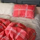 Комплект постельного белья Mirson Полуторный 143х210 см 17-0765 Checkered red Бязь (2200010938890) - изображение 2