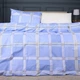 Комплект постельного белья Mirson Полуторный Евро 160х220 см Ranforce Elite 17-0766 Checkered blue (2200010939798) - изображение 1