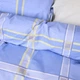 Комплект постельного белья Mirson Двуспальный 175х210 см Ranforce Elite 17-0766 Checkered blue (2200010939743) - изображение 4