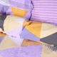 Пододеяльник MirSon Ranforce Elite 17-0764 Violet triangles 200х220 см (2200010938531) - изображение 1