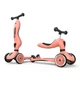 Самокат триколісний з сидінням Scoot and Ride Highwaykick 1, Peach - зображення 1