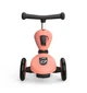 Самокат триколісний з сидінням Scoot and Ride Highwaykick 1, Peach - зображення 2