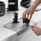 Силиконовый темперовочный коврик с двумя отверстиями MHW-3BOMBER Tamping Mat 25x18см Grey (SP5308G) - изображение 3
