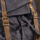 Походный рюкзак canvas Vintage 20110 Серый - изображение 7