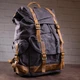 Походный рюкзак canvas Vintage 20110 Серый - изображение 8