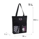 Сумка-шопер Kite Education teens HK25-586 40,5x38x7 черный - изображение 2