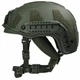 Балістичний шолом каска FAST Helmet NIJ IIIA оливковий - изображение 2