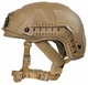 Балістичний шолом каска FAST Helmet NIJ IIIA койот - изображение 3