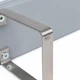 Маникюрная подставка для рук (Подлокотник) ECO STAND ELEGANCE на металлических ножках, серая - изображение 5