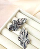 Жіночі сережки ромб м'якого металу jewelry Сріблястий - зображення 7