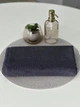Махровий рушник Ideal Textile однотонний графітовий 70х140 см 100% бавовна 450 г/м2 - зображення 4