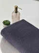 Махровий рушник Ideal Textile однотонний графітовий 70х140 см 100% бавовна 450 г/м2 - зображення 3