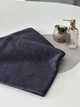 Махровий рушник Ideal Textile однотонний графітовий 70х140 см 100% бавовна 450 г/м2 - зображення 5