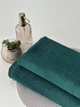 Махровий рушник Ideal Textile однотонний смарагдовий 70х140 см 100% бавовна 450 г/м2 - зображення 6