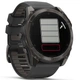 Спортивные часы GARMIN Fenix 8 51mm AMOLED Sapphire Carbon Gray DLC Titanium with Black Silicone Band - изображение 3