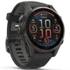 Спортивные часы Garmin Fenix 8 43mm AMOLED Sapphire Carbon Gray DLC Titanium with Black Silicone Band - изображение 10