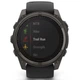 Спортивные часы GARMIN Fenix 8 51mm Sapphire Solar Carbon Gray DLC Titanium with Black Silicone Band - изображение 8