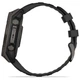 Спортивные часы GARMIN Fenix 8 47mm Sapphire Solar Carbon Gray DLC Titanium with Black Silicone Band - изображение 4