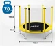 Батут дитячий Just Fun 152 см з сіткою BLUE - изображение 3