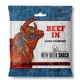Яловичина сиров’ялена "Beef in" 50 г, м'ясні джерки, снеки до пива - зображення 1