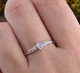 Кольцо из белого золота с лунным камнем 18 K-0267 - изображение 4