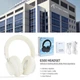 Геймерська бездротова (Bluetooth + 3,5mm) гарнітура Attack Shark G500 (вага 210 гр) for PC/PS4/Xbox, White/БІЛІ (G500W) - зображення 9