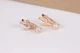 Детские золотые сережки корона S-0041 - изображение 6