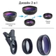 Широкоугольная и макро линза для телефона U&P Lens Set CGJ1 Black (SBO-CGJ1-BK) - изображение 4