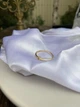 Золотое кольцо с буквой 21 K-0030 - изображение 5