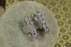 Серьги Xuping Jewelry Венчание 2,3 см серебристые - изображение 2