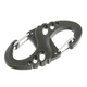 Набір карабінів тактичних Mil-Tec 10шт. Tactical S-hook Olive (13458401) - зображення 4