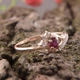 Кольцо из красного золота с рубином 18 K-0164 - изображение 6