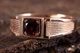 Мужская золотая печатка с гранатом 17 MK-0002 - изображение 7
