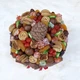 Вкусный букет с сухофруктами , орехами , шоколадной шишкой - изображение 3