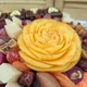 Премиальный именной букет с сыром, шоколадом, орехами в шляпной коробке - изображение 4