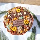 Букет с сухофруктов, орехов,шоколада в шляпной коробке.Подарок куме - изображение 6